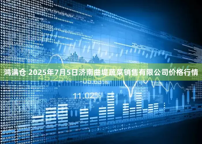 鸿满仓 2025年7月5日济南曲堤蔬菜销售有限公司价格行情